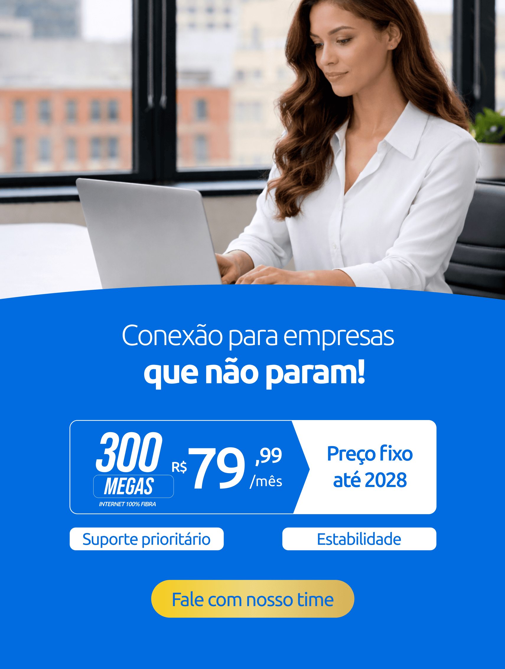 Conexão para empresas que não param - Mobile